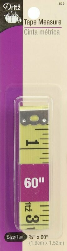 TAPE MEASURE ( 3/4" X 60" ) | Dritz