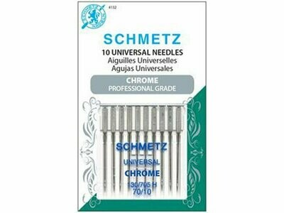 10 UNIVERSAL NEEDLES (70/10 x 10 PC)  | Schmetz