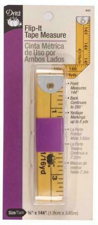 MEASURING TAPE ( 3/4" X 144" ) | Dritz