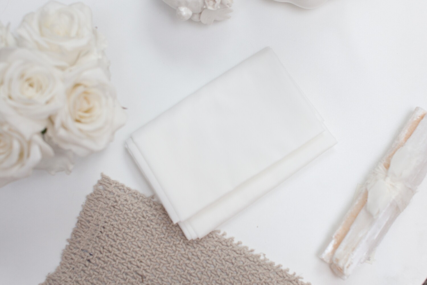 FRENCH FUSIBLE 1 YD ( White )