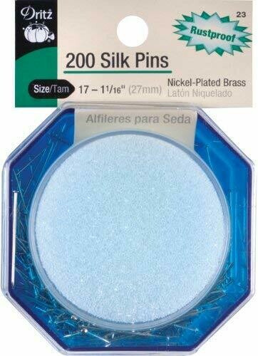 SILK PINS (200 PC)  | Dritz