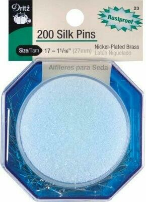 SILK PINS (200 PC) | Dritz