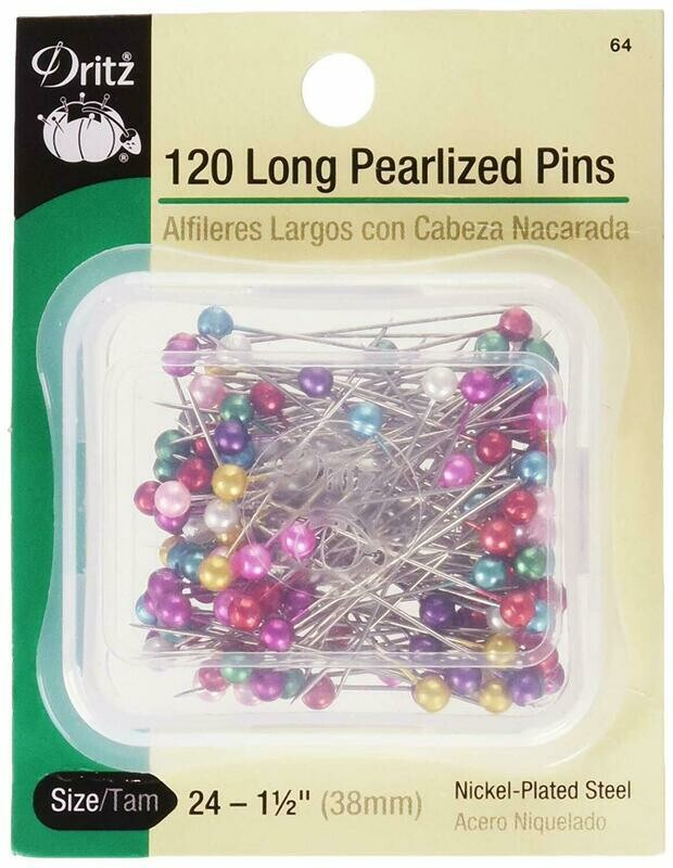 LONG PEARLIZED PINS (120 PC) | Dritz