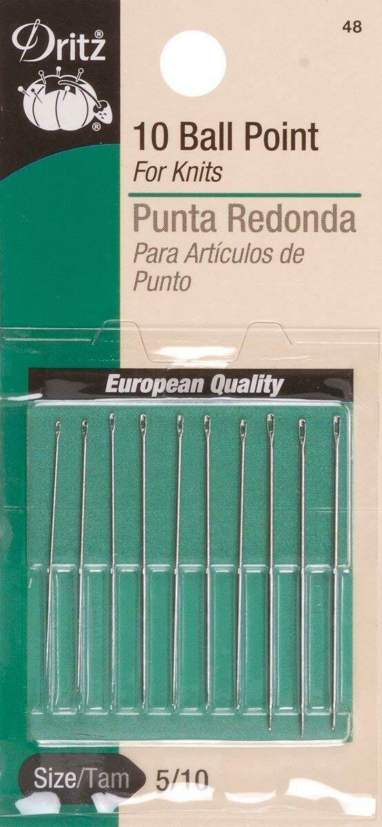 BALL POINT NEEDLES ( 10 PC ) | Dritz