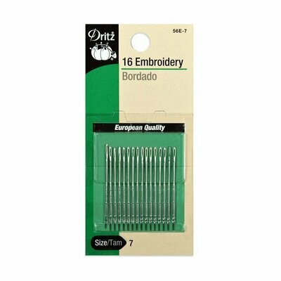 EMBROIDERY NEEDLES ( 16 PC )