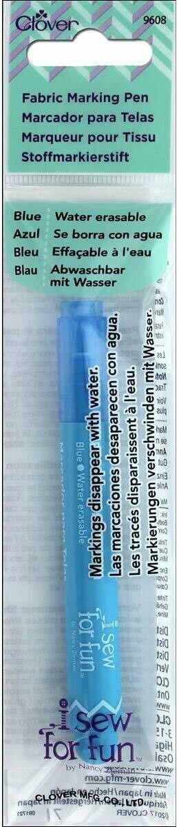 FABRIC MARKING PEN (BLUE) | Clover
