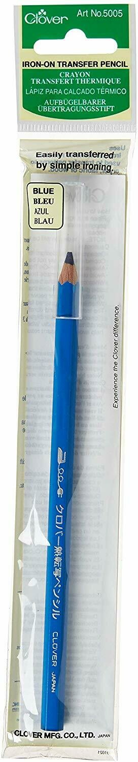 IRON ON TRANSFER PENCIL (BLUE) | Clover