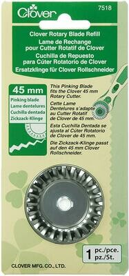 ROTARY PINKING BLADE REFILL (45 MM / 1 PC) | Clover