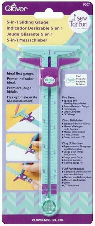5-in 1 SLIDING GAUGE | Clover