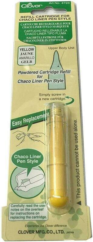 REFILL CARTRIDGE FOR CHACO LINER PEN STYLE (YELLOW) | Clover