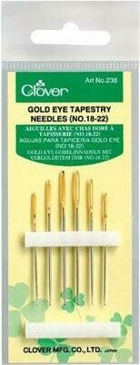 GOLD EYE TAPESTRY NEEDLES (6 PC) | Clover