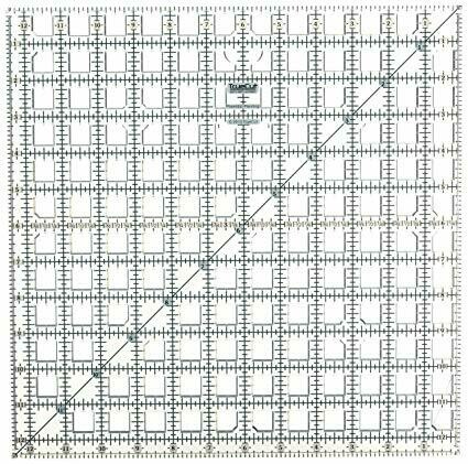 12 1/2&quot; x 12 1/2&quot; QUILTER&#39;S RULER | True Cut