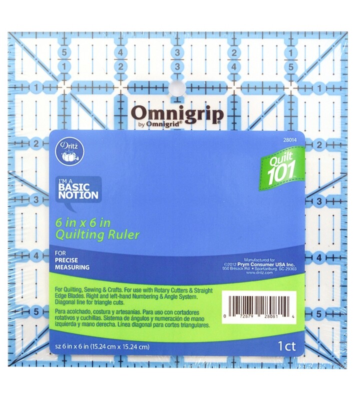 6&quot; x 6&quot; QUILTER&#39;S RULER | Dritz