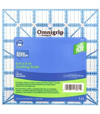 6" x 6" QUILTER'S RULER | Dritz
