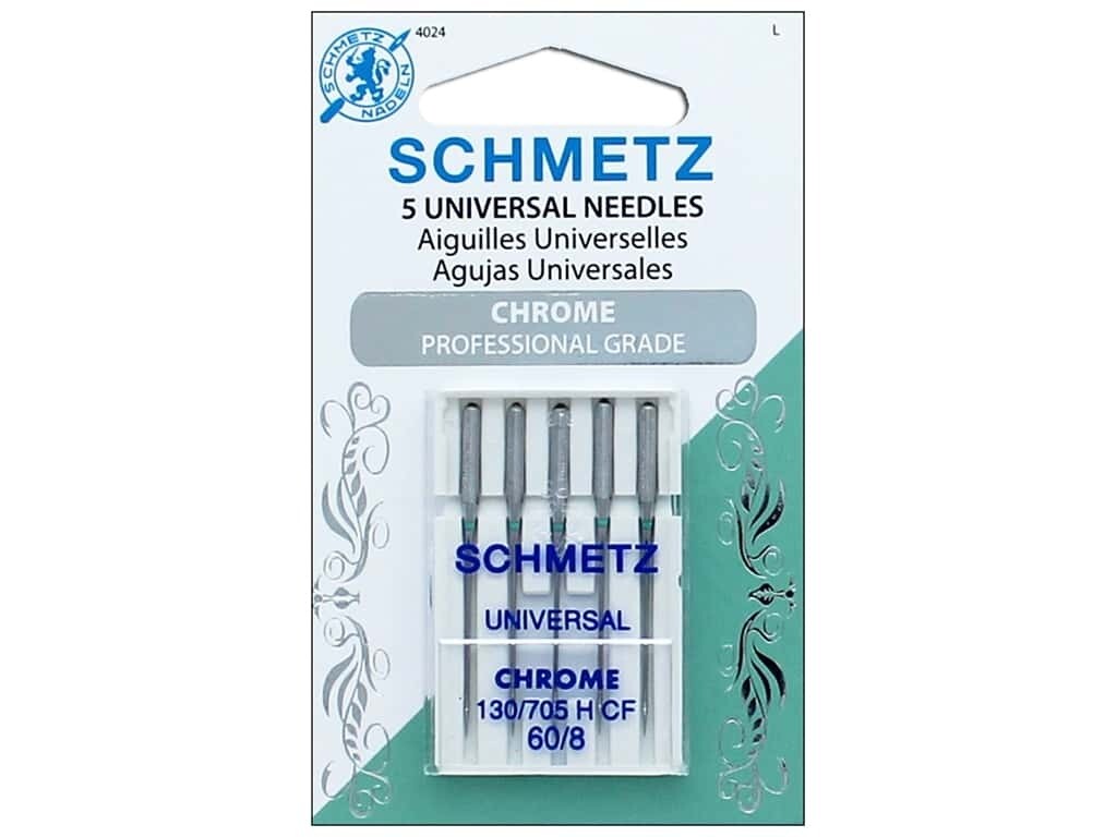 5 UNIVERSAL NEEDLES (130/705H CF 60/8) | Schmetz