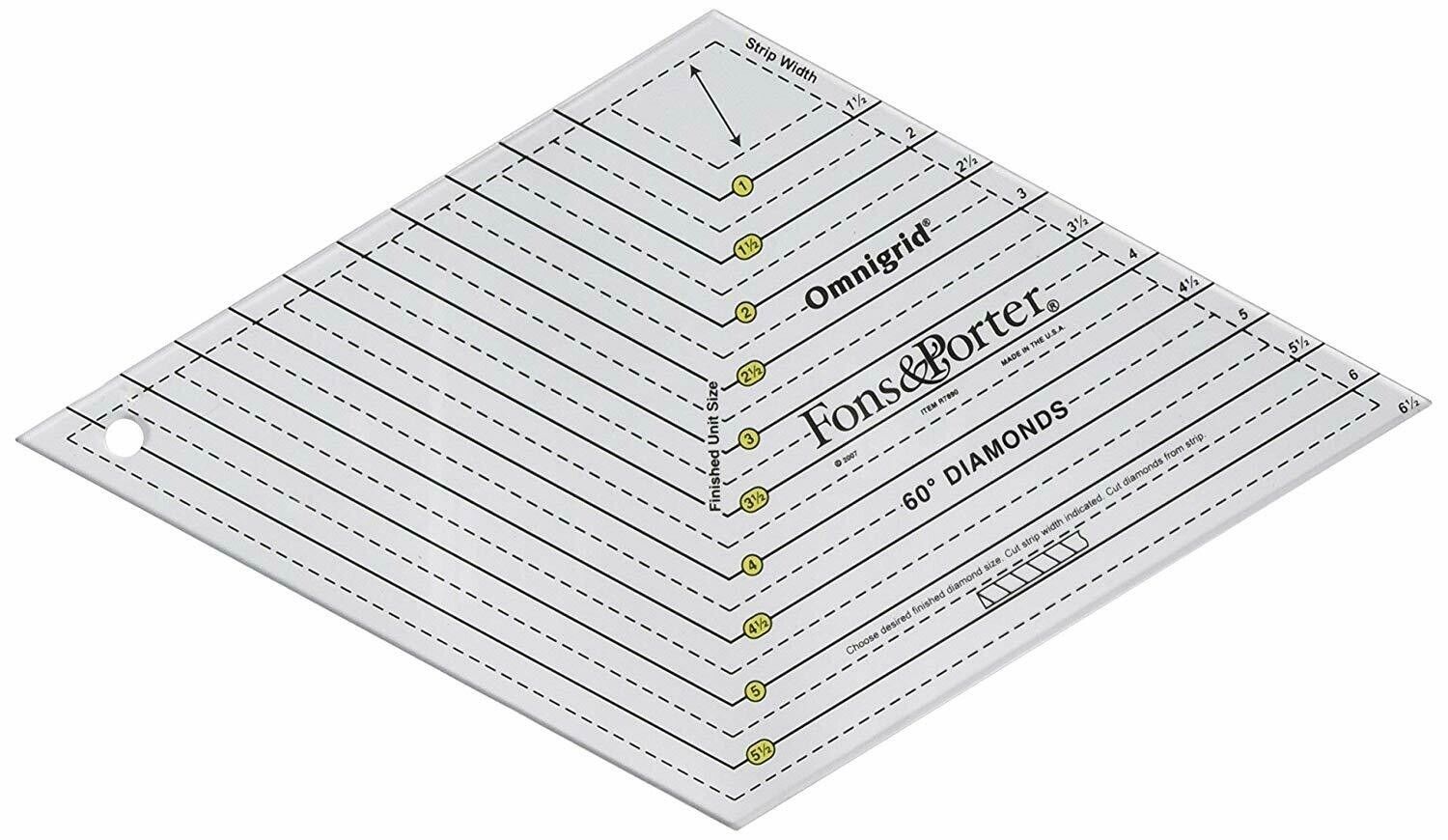 DIAMOND RULER | Fons &amp; Porter