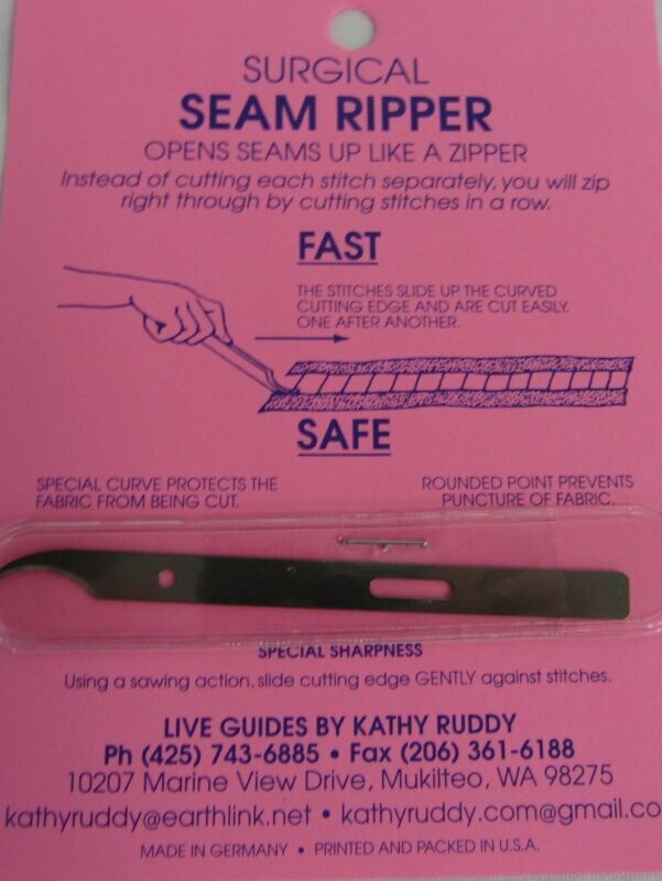 SURGICAL SEAM RIPPER | Kathy Ruddy