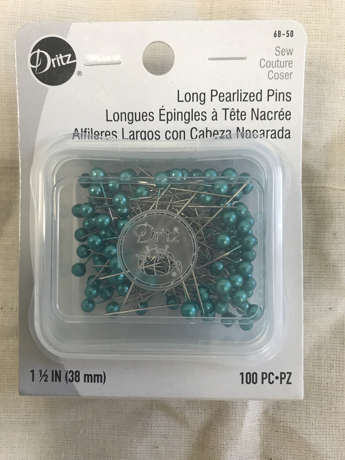 LONG PEARLIZED PINS 1 1/2&quot; (100 PC) | Dritz
