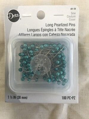 LONG PEARLIZED PINS 1 1/2" (100 PC) | Dritz