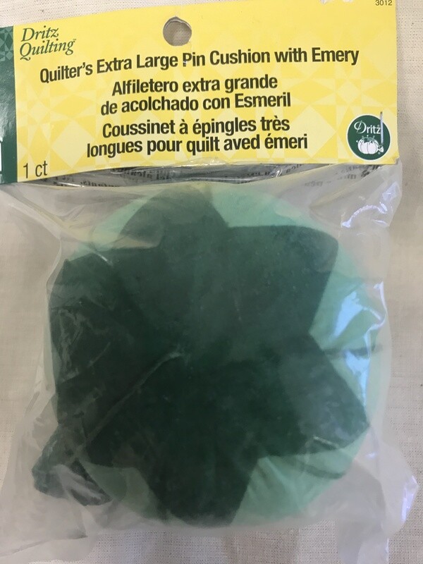 QUILTER&#39;S EXTRA LARGE PIN CUSHION WITH EMERY | Dritz