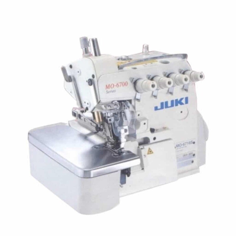 JUKI INDUSTRIAL MO 6799 4 THREAD OVERLOCK W/ TABLE + LIGHT