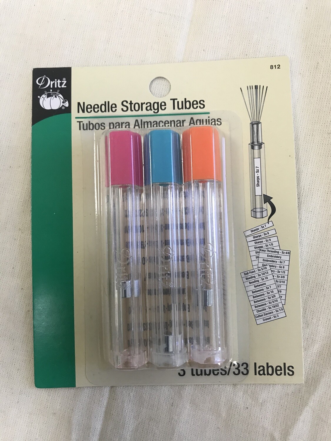 NEEDLE STORAGE TUBES | Dritz