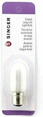 FROSTED LONG-LIFE LIGHT BULB | Singer
