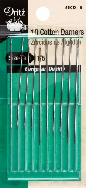 10 COTTON DARNERS (SIZE 1/5, 10 PCS) | Dritz