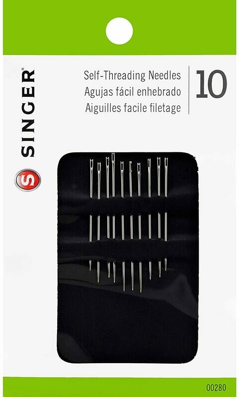 SELF-THREADING NEEDLES (10 PC) | Singer