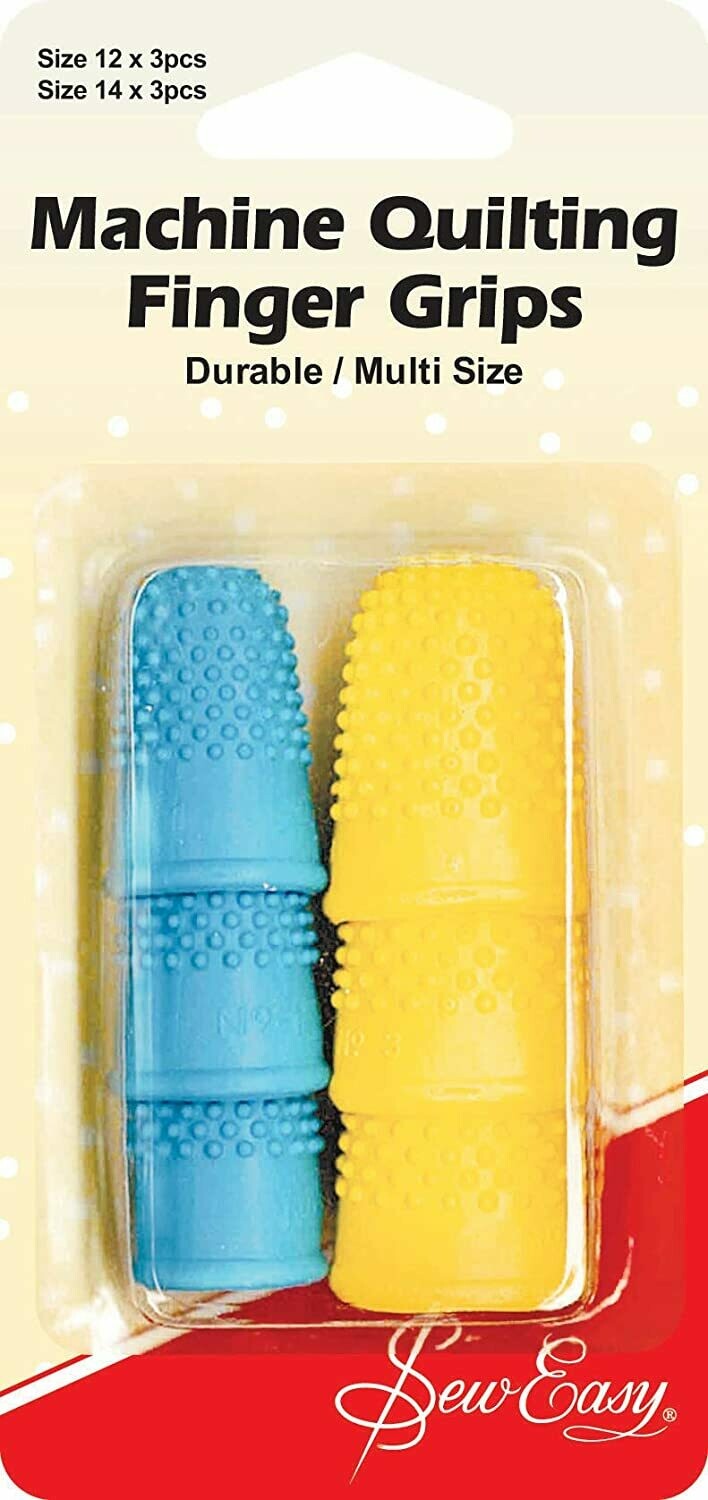 MACHINE QUILTING FINGER GRIPS (6 PC) | Sew Easy