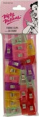 FABRIC CLIPS (2O PC) | Nifty Notions