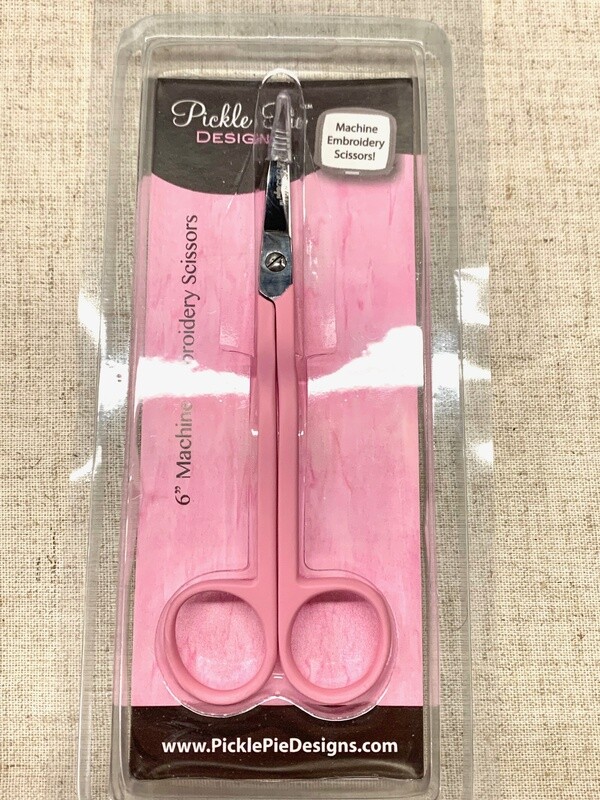 MACHINE EMBROIDERY SCISSORS (6") | Pickle Pie
