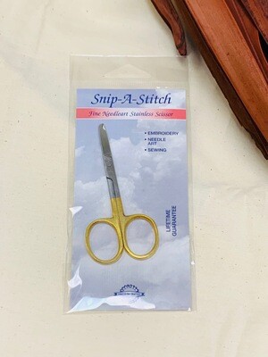 FINE NEEDLEART STAINLESS SCISSOR | Snip-A-Stitch