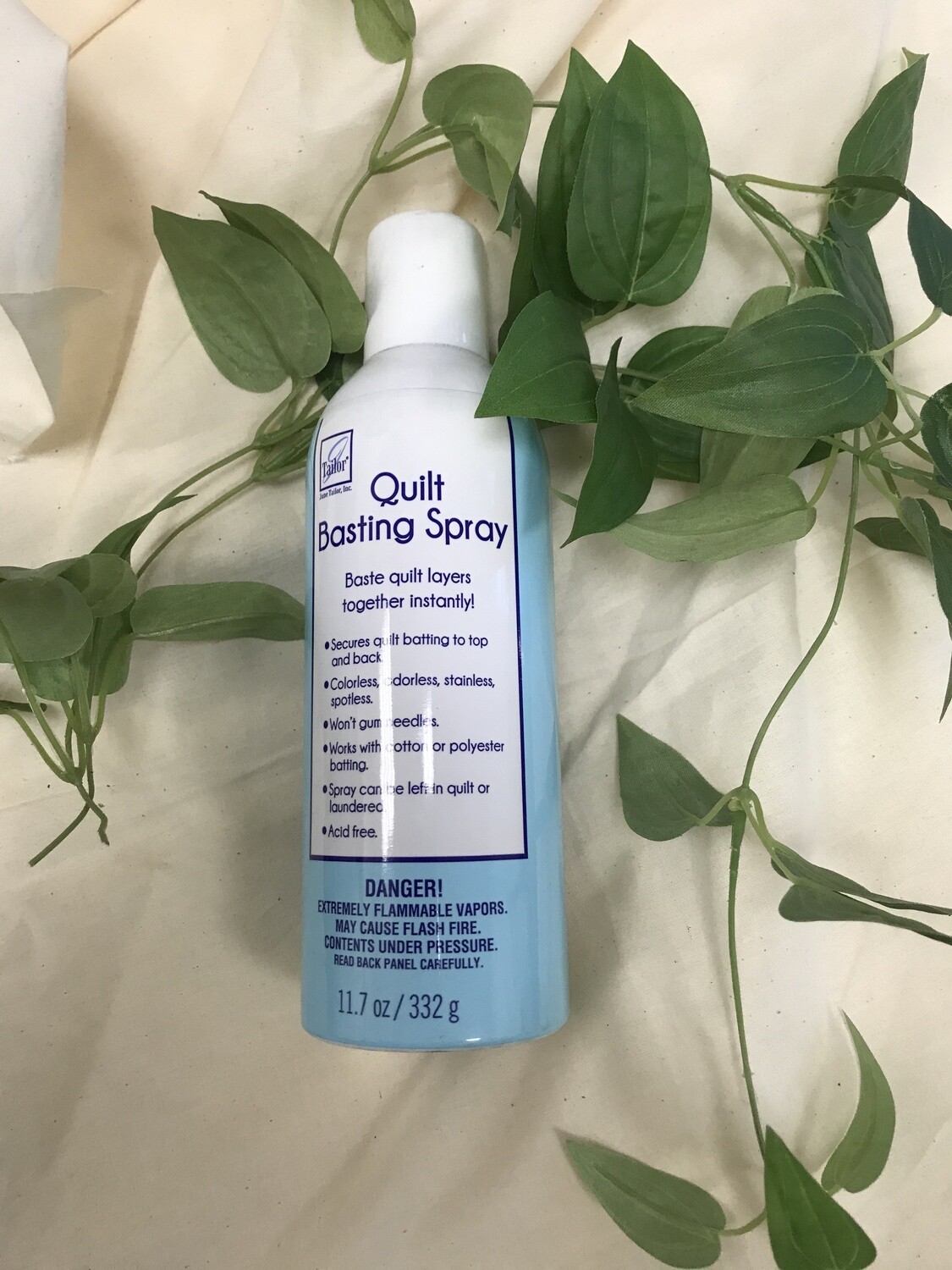 QUILT BASTING SPRAY 11.7 OZ | Tailor