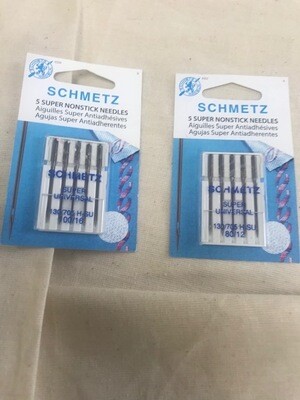 5 SUPER NON STICK NEEDLES (4 SIZES)| Schmetz