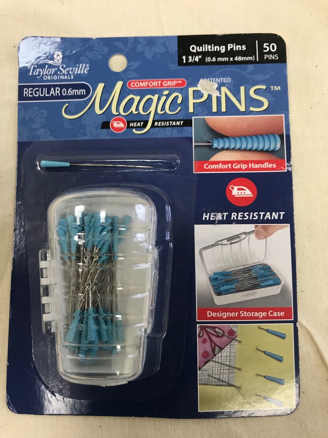 MAGIC PINS - QUILTING PINS (50 PC) | Taylor Seville