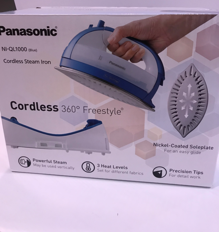NI-QL1000 CORDLESS STEAM IRON | Panasonic 360 Freestyle