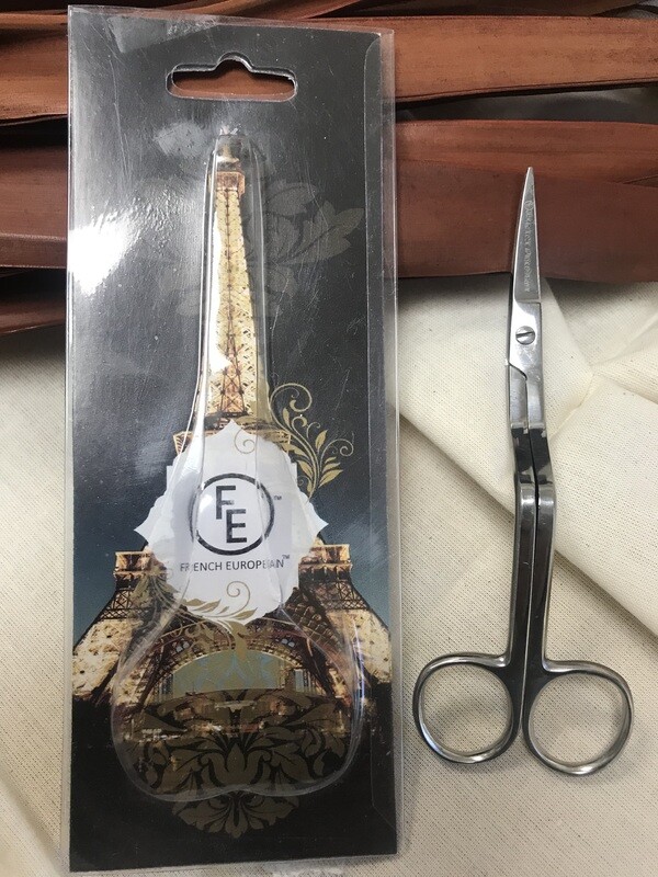 DOUBLE CURVED 6&quot; MACHINE EMBROIDERY NICKEL METAL |  French European