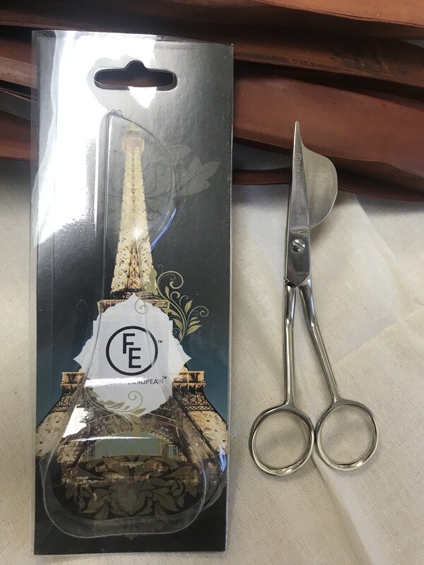 DUCKBILL EXTRA FINE POINT 6&quot; DOUBLE POINT APPLIQUE SERRATED SCISSORS | French European