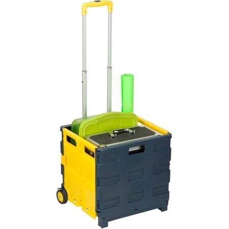 Honey Can Do Folding 2-Wheel Utility Crate Rolling Cart (Recommended for transporting equipment) Honey Can Do Folding 2-Wheel Utility Crate Rolling Cart (Recommended for transporting equipment)