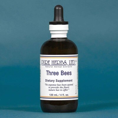 Three Bees 4 oz Herbal Extract
