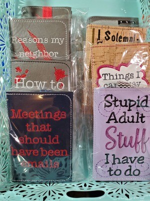 MINI NOTEBOOK COVERS