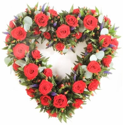 Red Mixed Heart