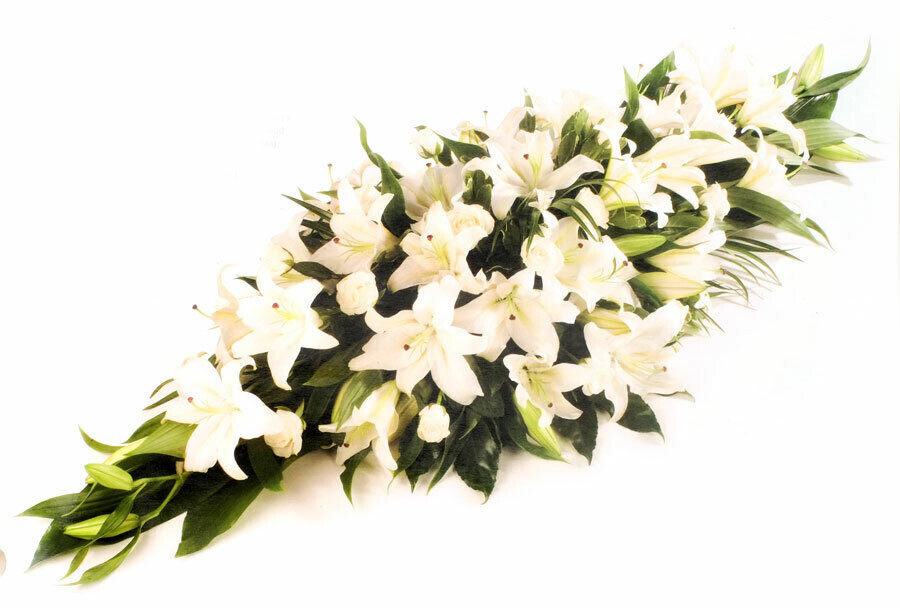 Lily Casket Spray