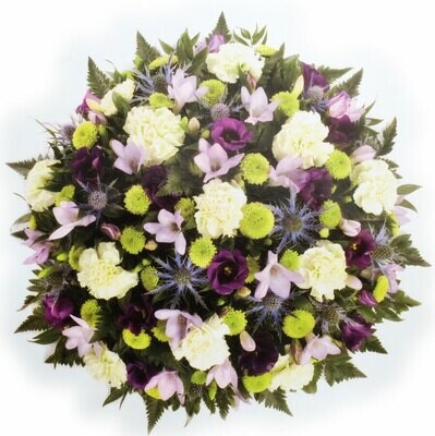 Purple and Lime Posy