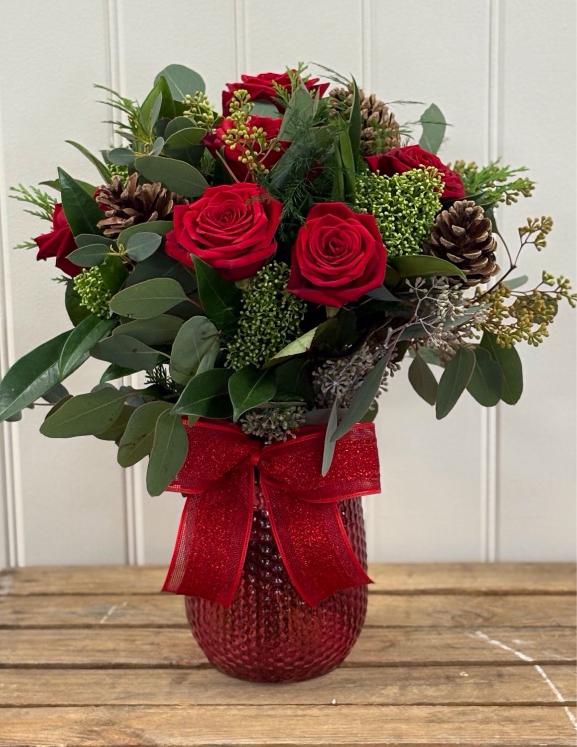 Festive Cheer Vase Arrangement