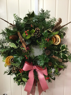 Delux Handmade Christmas Door Wreath