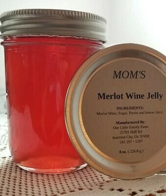 Mom's Merlot Wine Jelly