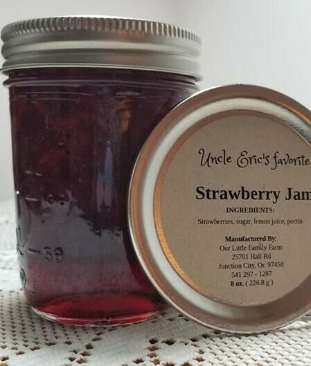Uncle Eric's Favorite Strawberry Jam
