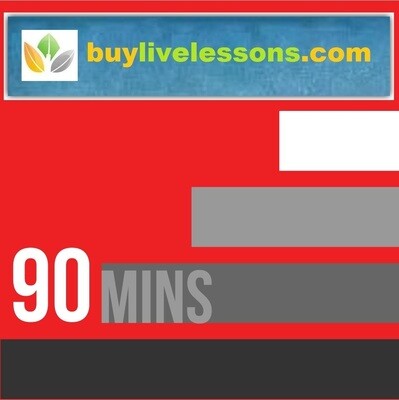BUY BUSINESS LIVE LESSONS FOR 90 MINUTES EACH